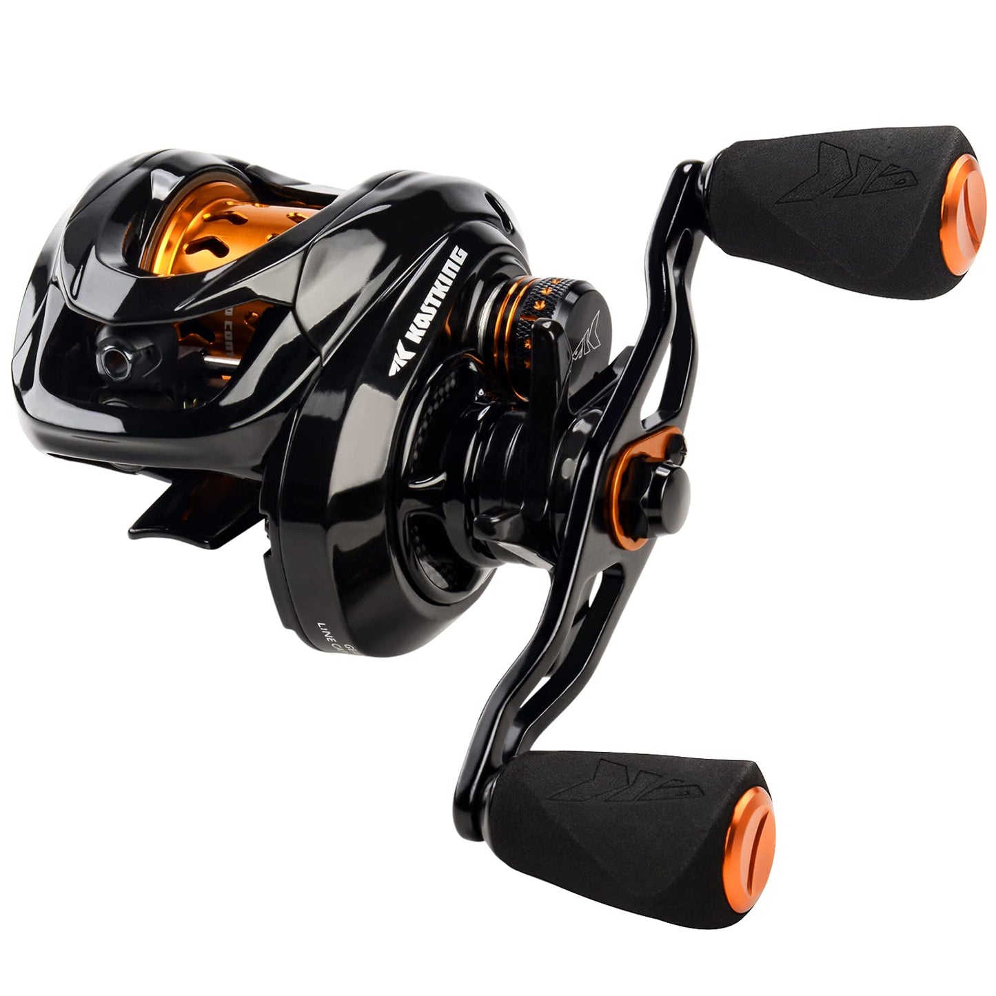 KastKing Zephyr BFS Baitcasting Reel – 5.6 oz Carbon Fiber Bait Finesse Reel with Drag Clicker, 10 lb Drag, Left Hand Finesse Casting Reel for Trout & Bass